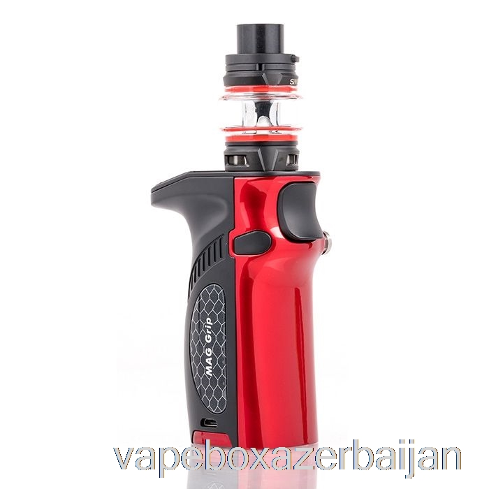 Vape Baku SMOK MAG Grip 100W & TFV8 Baby V2 Starter Kit Black / Red